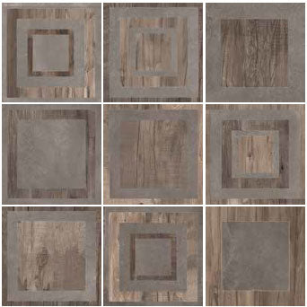 ABK Unika Game Smoke Rett Tiles