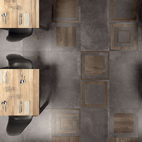 ABK Unika Game Smoke Rett Tiles