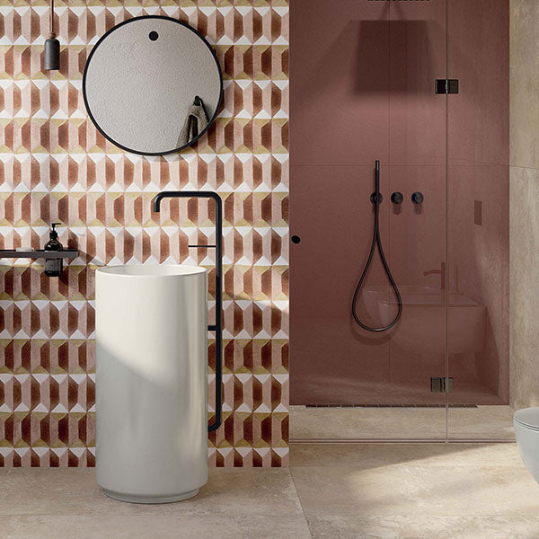 ABK Wide&Style Mini Paprika & Offset tiles