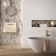ABK Wide&Style Mini Solid Colours Snow and Roses tiles