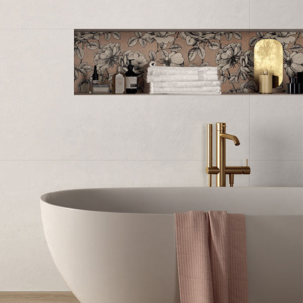 ABK Wide&Style Mini Solid Colours Snow tiles