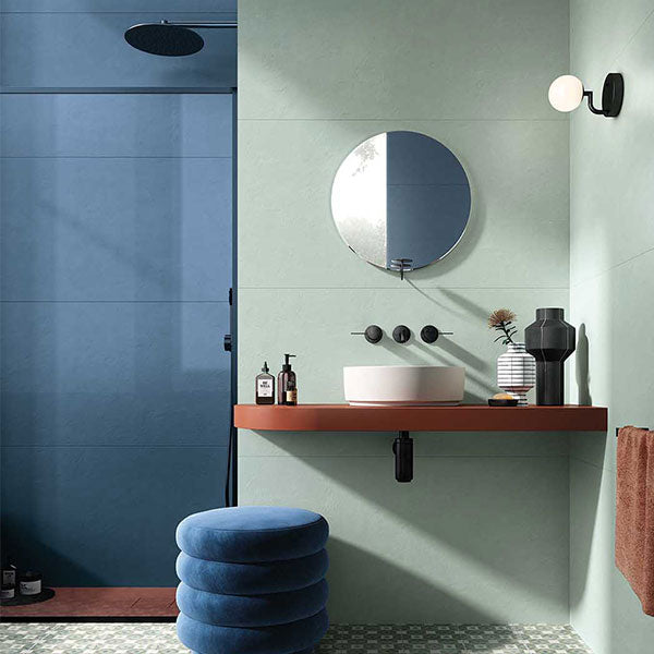 ABK Wide&Style Mini Whale & Mint tiles