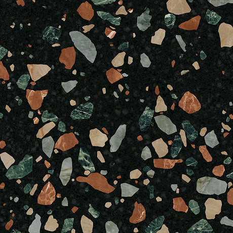 ABK Play Drops MultiBlack Tile 20 x 20cm