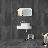 Fossil Black Matt Tiles