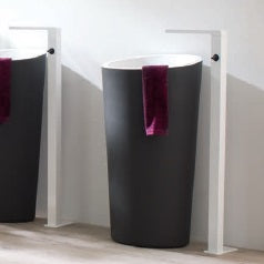 ALMOND KRION Free-Standing Washbasin