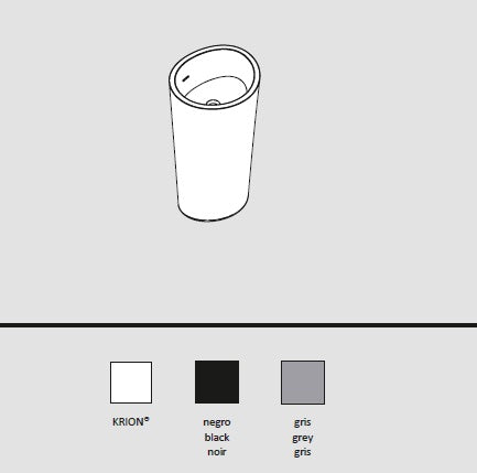 ALMOND KRION Free-Standing Washbasin