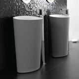 ALMOND KRION Free-Standing Washbasin
