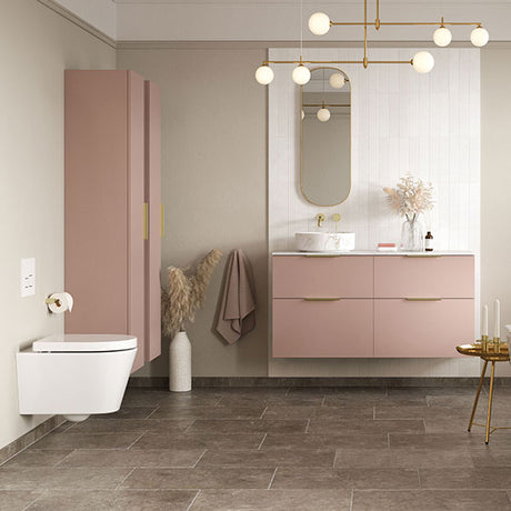 Tabo Milan Matt Antique Rose Furniture