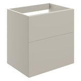 Tabo Milan Matt Latte Wall Hung 2 Drawer Basin Unit 590mm