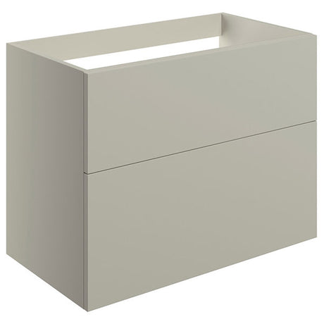 Tabo Milan Matt Latte Wall Hung 2 Drawer Basin Unit 790mm