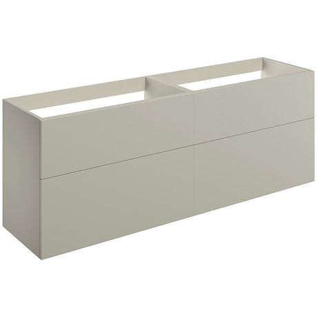 Tabo Milan Matt Latte Wall Hung 4 Drawer Basin Unit 1180mm