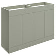 Tabo Milan Matt Olive Green Floor Standing 4 Door Basin Unit 1180mm