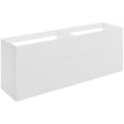 Tabo Milan Matt White Wall Hung 4 Drawer Basin Unit 1180mm