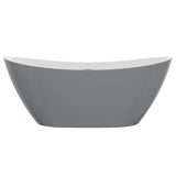 Apollo Bakerloo Freestanding Grey Bath 1700 x 780 x 690mm