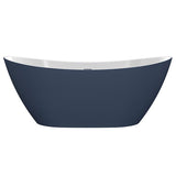 Apollo Bakerloo Freestanding Matt Blue Bath 1700 x 780 x 690mm