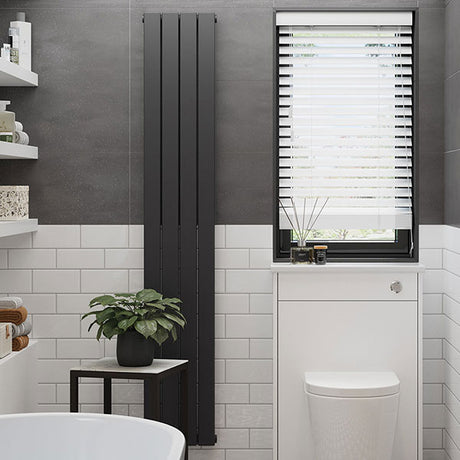 Tabo Design Anthracite Radiator 309 x 1800 x 45mm