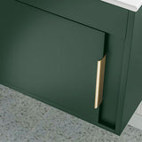 Tabo Brushed Brass Furniture Handle