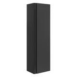 Tabo Roma Matt Black Wall Hung 1 Door Tall Unit 350mm