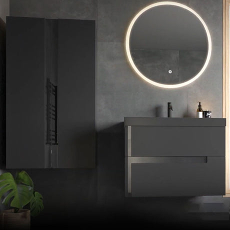 Tabo Roma Matt Black Wall Hung furniture