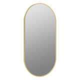 Tabo Moon Brushed Brass Obround Mirror 800 x 400mm