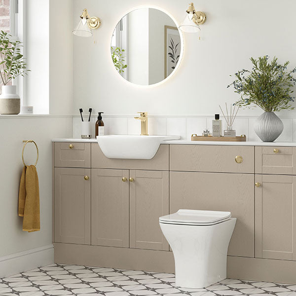 Tabo Corrado Brushed Brass Basin Mixer Tap