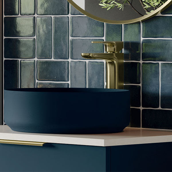 Tabo Corrado Brushed Brass Tall Basin Mixer Tap