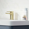 Tabo Corrado Brushed Brass Basin Mixer Tap & Waste