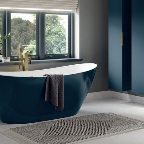 Tabo Corrado Brushed Brass Floor Standing Bath Shower Mixer Tap