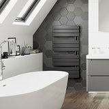 Tabo Spazio Curved Panel Ladder Anthracite Radiator