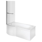 Apollo Grange P Shape Supercast Shower Bath Pack (LH) 1700 x 850 x 560mm