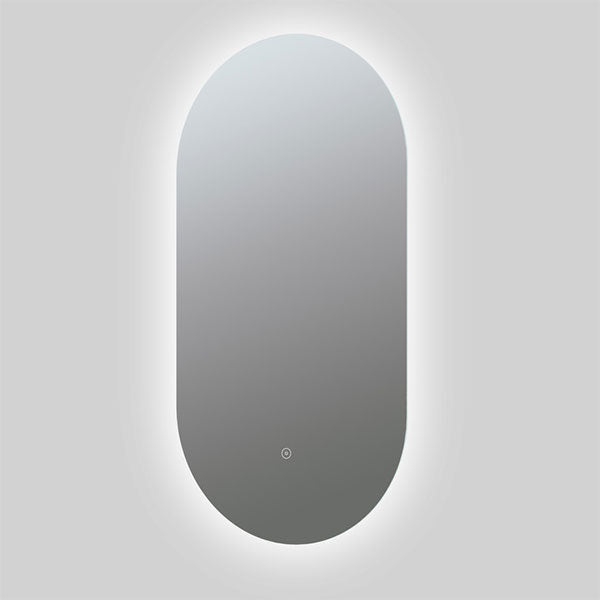 Tabo Venus Obround Back-Lit LED Mirror 400 x 800mm