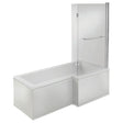 Apollo Holloway L Shape Shower Bath Pack (RH) 1700 x 850 x 560mm