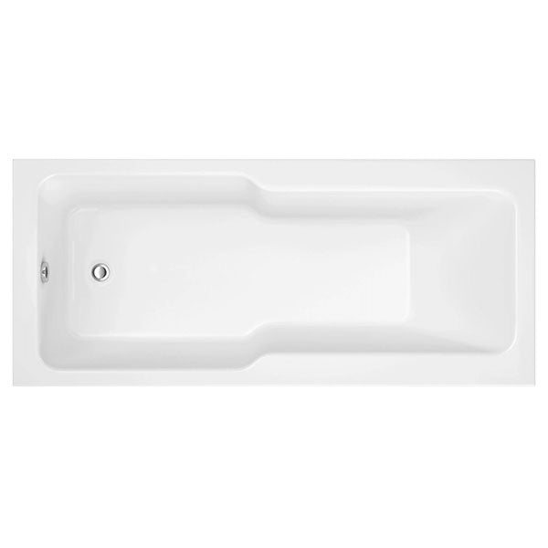Apollo Latimer Straight Single Ended Bath 1700 x 750 x 550mm