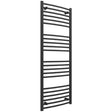 Tabo Forma Curved Anthracite Ladder Radiator 500 x 1600 x 30mm