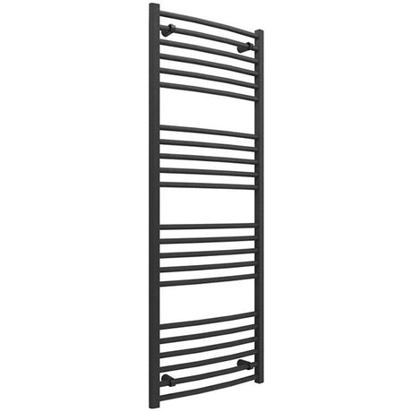 Tabo Forma Curved Anthracite Ladder Radiator 500 x 1600 x 30mm