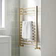 Tabo Forma Straight Ladder - Brushed Brass