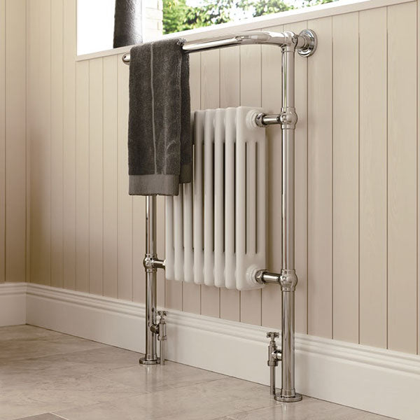 Tabo Piccolo Traditional White Radiator 673 x 963 x 230mm