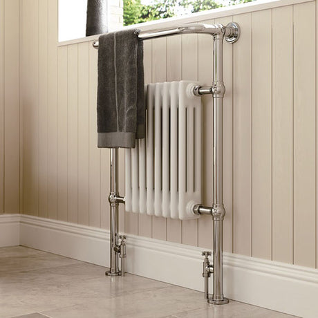 Tabo Piccolo Traditional White Radiator 673 x 963 x 230mm