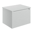 Tabo Rosina Matt Mineral Grey Wall Hung 1 Drawer Basin Unit & Worktop 600mm
