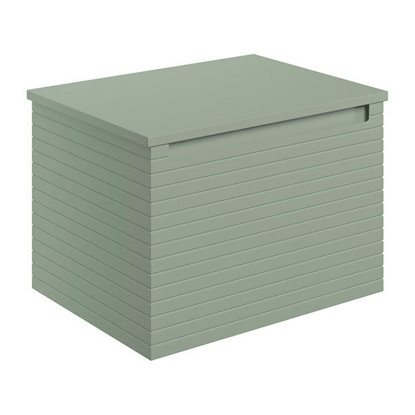 Tabo Rosina Matt Willow Green Wall Hung 1 Drawer Basin Unit & Worktop 600mm