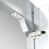 Tabo Pure 2 Door Front-Lit Mirror Cabinet (shaver socket)