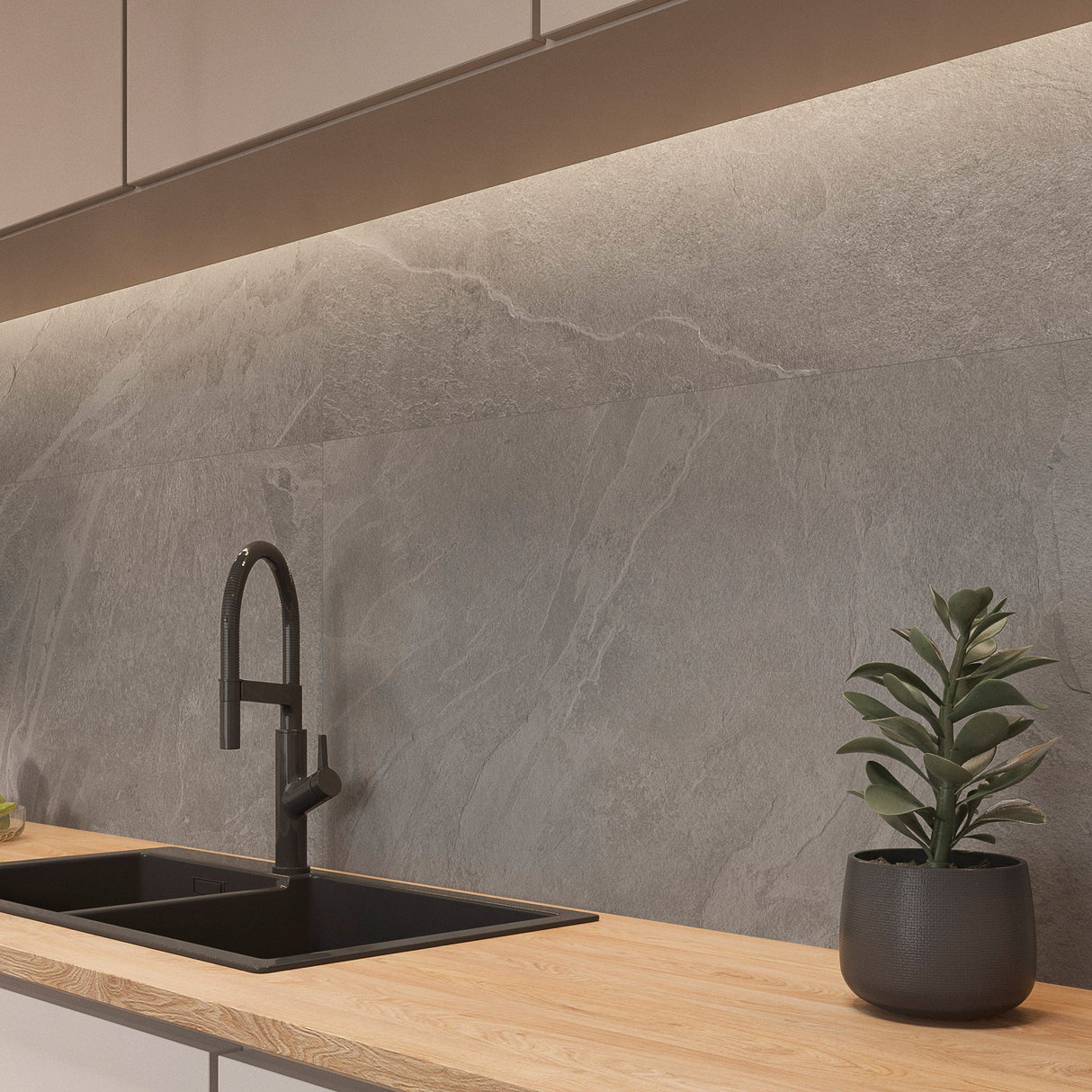 Majestic Ash Matt Tiles