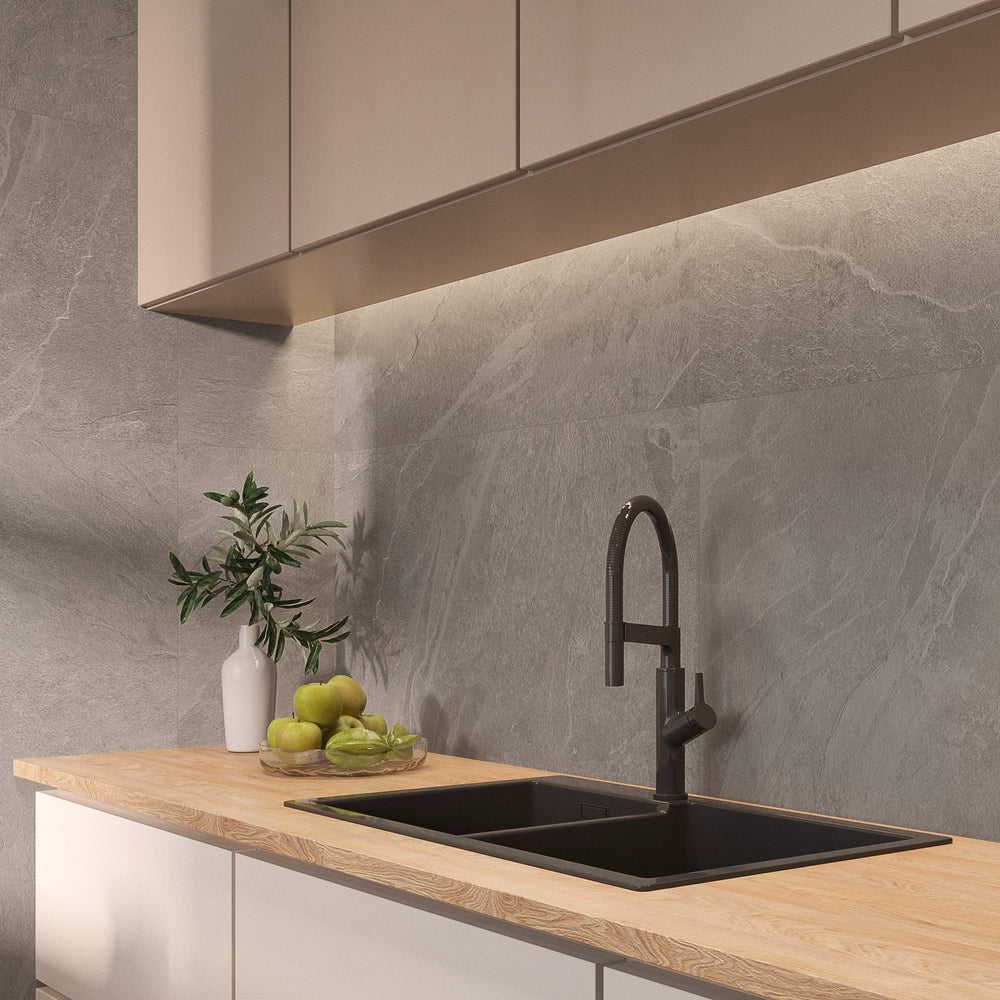 Majestic Ash Matt Tiles