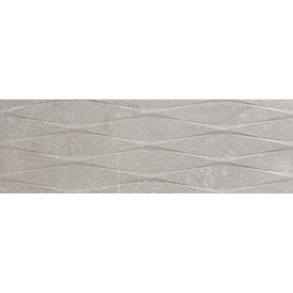 Azulev Aura Relief Gris Tile 29 x 89cm