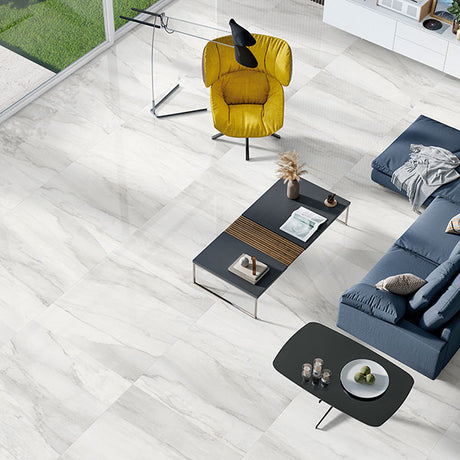 Azulev Bianco Delicatto Polished Tiles