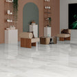 Azulev Bianco Delicatto Polished Tiles