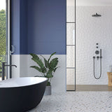 Azulev Colours Leaf White Relief Tiles