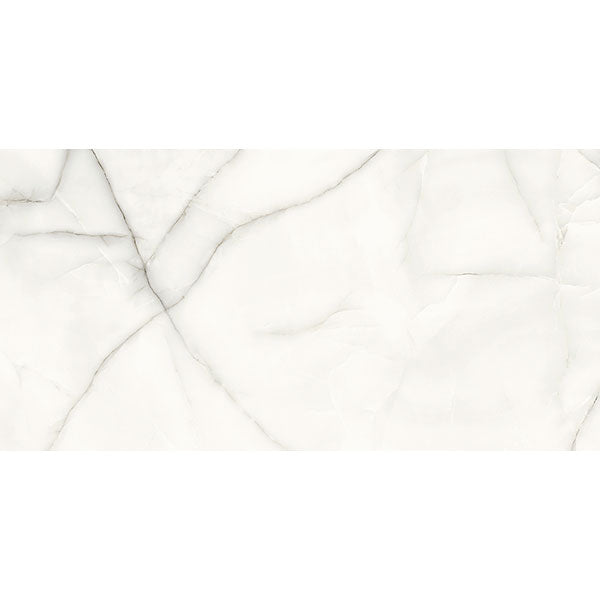 Azulev Crystal White Polished Tile 60 x 120cm