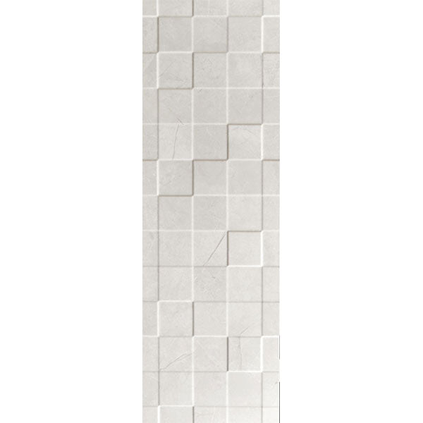 Azulev Delice Rubik Blanco Brillo Tiles 29 x 89cm