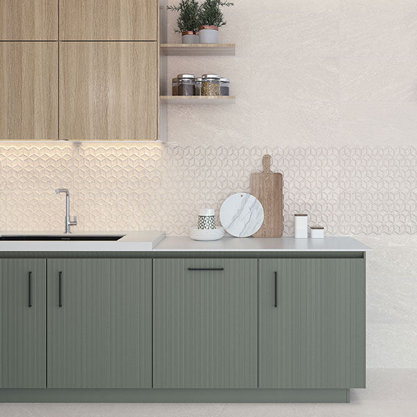 Azulev Slate Stone White Tiles